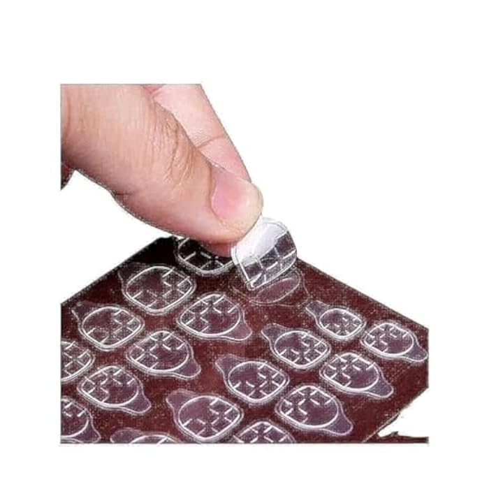 Clear Nail Adhesive Sterile Long 24 Sticks - Image 1